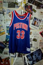 Champion Grant Hill Pistons Basketball Jersey #33 – Deadstock