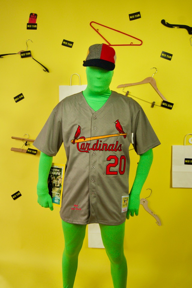 green stl cardinals jersey