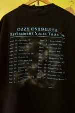 Ozzy Osbourne Vintage 90s Retirement Sucks Tour T-shirt 